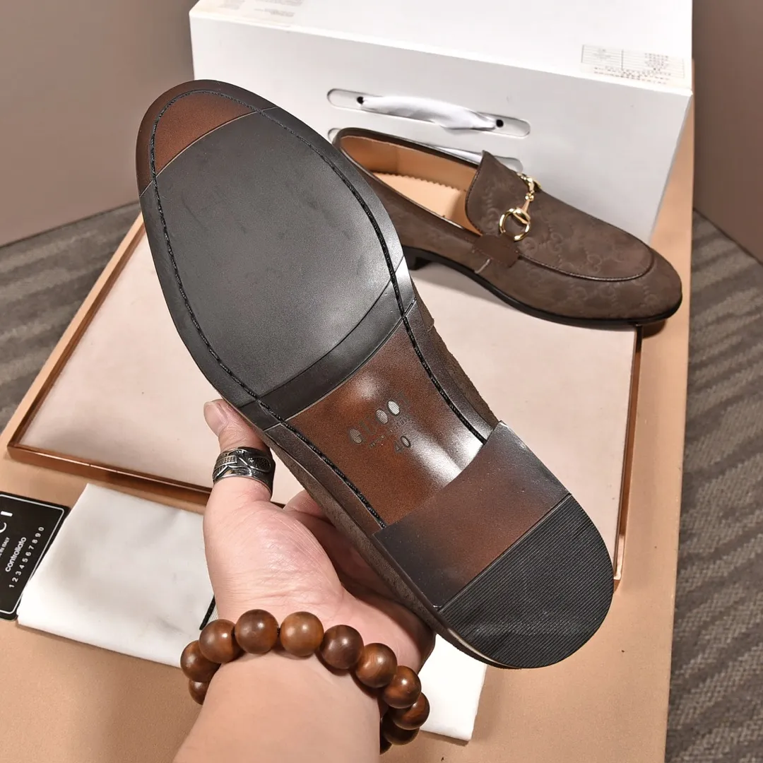 Men's shoes💰540📛📛Original (water-dyed cowhide) Gucci GUCCI official website formal shoes🌀 Italian🇮🇹imported cowhide➕top imported water-dyed cowhide lining💋Finely handmade original bottom, the real thing looks better when photographed in person Standard size 38-44
